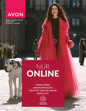 AVON Katalog in Potsdam | Brochure AVON Exklusives Online-Angebot | 2025-08-01T00:00:00.000Z - 2025-08-31T00:00:00.000Z