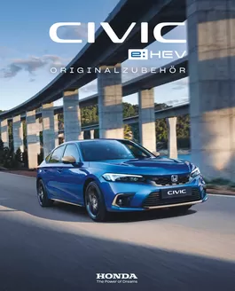 Honda Katalog in Mühldorf | Honda CIVIC ZUBEHÖRBROSCHÜRE | 2025-08-01T00:00:00.000Z - 2026-08-01T00:00:00.000Z