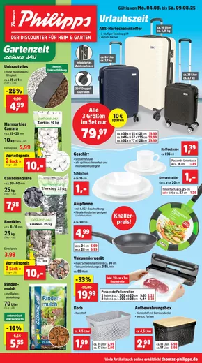Thomas Philipps Katalog in Veitshöchheim | Thomas Philipps flugblatt | 2025-08-04T00:00:00.000Z - 2025-08-09T00:00:00.000Z