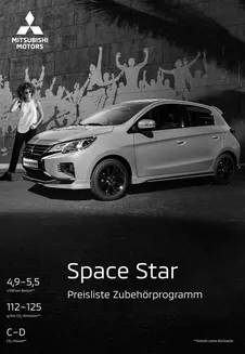Mitsubishi Katalog in Gardelegen | Space Star | 2025-08-02T00:00:00.000Z - 2026-08-02T00:00:00.000Z