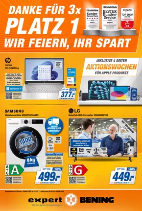 Expert Bening Katalog in Nürnberg | Expert Bening flugblatt | 2025-08-02T00:00:00.000Z - 2025-08-08T00:00:00.000Z