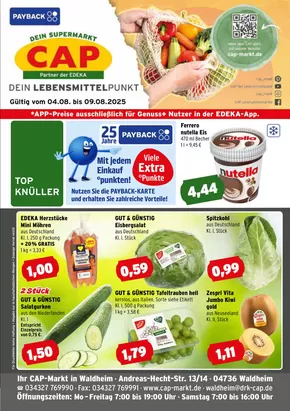 CAP Markt Katalog in Augsburg | Unsere besten Schnäppchen | 2025-08-04T00:00:00.000Z - 2025-08-09T00:00:00.000Z