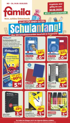 famila Nordwest Katalog in Krefeld | Sonderangebote für Sie | 2025-08-03T00:00:00.000Z - 2025-08-30T00:00:00.000Z