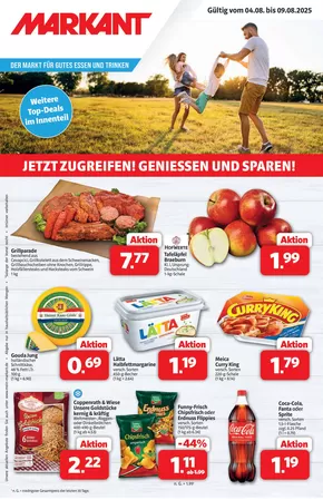 Markant Markt Katalog | Top-Deals und Rabatte | 2025-08-03T00:00:00.000Z - 2025-08-09T00:00:00.000Z