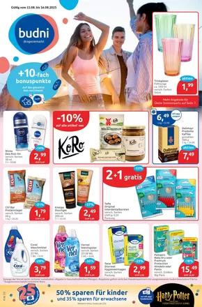 Budni Katalog in Potsdam | Unsere besten Angebote für Sie | 2025-08-11T00:00:00.000Z - 2025-08-16T00:00:00.000Z