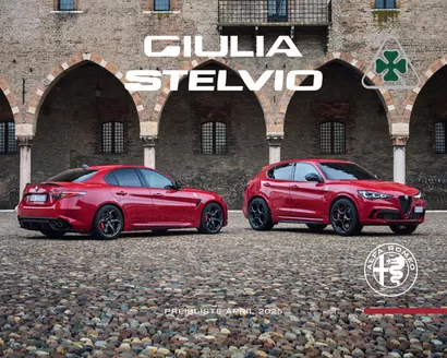 Alfa Romeo Katalog | Alfa Romeo Giulia & stelvio quadrifoglio | 2025-08-04T00:00:00.000Z - 2026-08-04T00:00:00.000Z