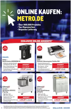 Metro Katalog in Ottobrunn | Online: Wochen-Angebote | 2025-08-04T00:00:00.000Z - 2025-08-10T00:00:00.000Z