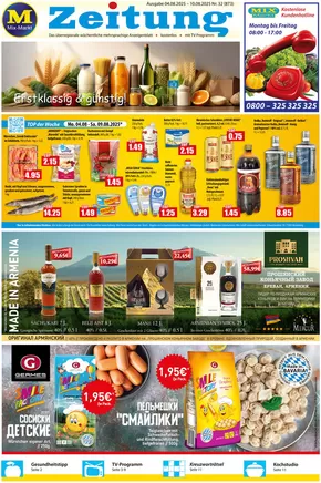 Mix Markt Katalog in Wiesbaden | Mix Markt flugblatt | 2025-08-04T00:00:00.000Z - 2025-08-10T00:00:00.000Z
