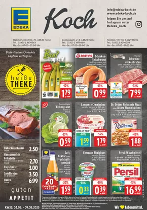 EDEKA Katalog in Gladbeck | Attraktive Angebote entdecken | 2025-08-03T00:00:00.000Z - 2025-08-09T00:00:00.000Z