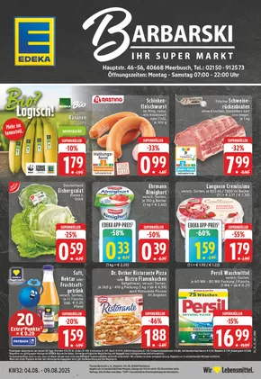 EDEKA Katalog in Bonn | Exklusive Schnäppchen | 2025-08-03T00:00:00.000Z - 2025-08-09T00:00:00.000Z