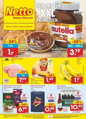 Netto Marken-Discount Katalog in Magdeburg | Unsere besten Angebote für Sie | 2025-08-04T00:00:00.000Z - 2025-09-08T00:00:00.000Z