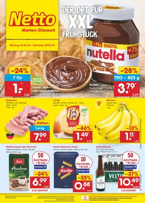Netto Marken-Discount Katalog in Magdeburg | Aktuelle Schnäppchen und Angebote | 2025-08-04T00:00:00.000Z - 2025-09-08T00:00:00.000Z