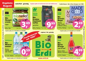 Erdi Biomarkt Katalog | Angebote | 2025-08-04T00:00:00.000Z - 2025-08-31T00:00:00.000Z