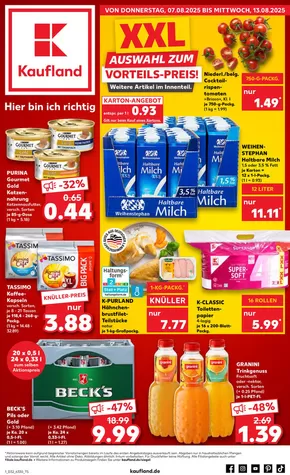 Kaufland Katalog in Neuburg an der Donau | Exklusive Deals und Schnäppchen | 2025-08-03T00:00:00.000Z - 2025-08-13T00:00:00.000Z