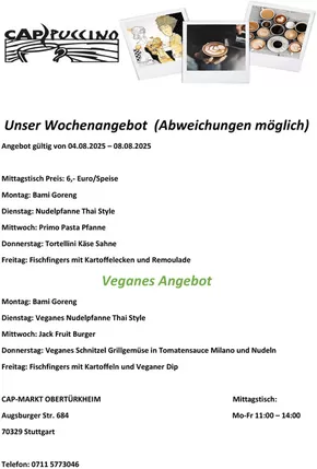 CAP Markt Katalog in Berlin | Sonderangebote für Sie | 2025-08-04T00:00:00.000Z - 2025-08-08T00:00:00.000Z