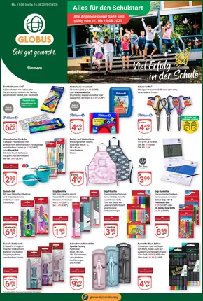 Globus Katalog in Einbeck | Tolle Rabatte auf ausgewählte Produkte | 2025-08-11T00:00:00.000Z - 2025-08-16T00:00:00.000Z