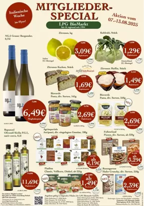 LPG Biomarkt Katalog in Berlin | Aktueller Flyer | 2025-07-07T00:00:00.000Z - 2025-08-13T00:00:00.000Z