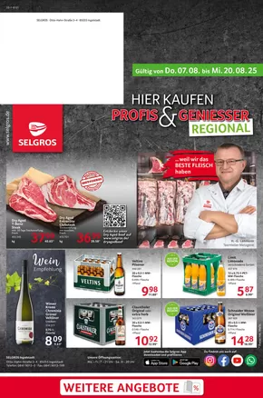 Selgros Katalog | Ingolstadt | 2025-08-07T00:00:00.000Z - 2025-08-20T00:00:00.000Z