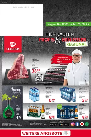 Selgros Katalog in Wunstorf | Cottbus | 2025-08-07T00:00:00.000Z - 2025-08-20T00:00:00.000Z