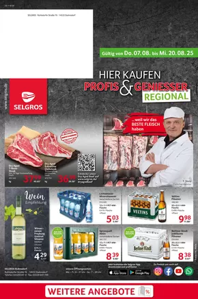 Selgros Katalog | Stahnsdorf | 2025-08-07T00:00:00.000Z - 2025-08-20T00:00:00.000Z