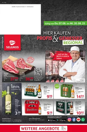 Selgros Katalog in Hamm | Eschborn | 2025-08-07T00:00:00.000Z - 2025-08-20T00:00:00.000Z