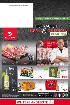 Selgros Katalog in Mainz | Neu Isenburg | 2025-08-07T00:00:00.000Z - 2025-08-20T00:00:00.000Z