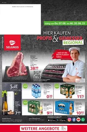 Selgros Katalog in Mainz | Chemnitz | 2025-08-07T00:00:00.000Z - 2025-08-20T00:00:00.000Z