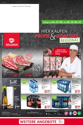 Selgros Katalog in Mainz | Dresden | 2025-08-07T00:00:00.000Z - 2025-08-20T00:00:00.000Z