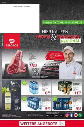 Selgros Katalog in Mainz | Radeburg | 2025-08-07T00:00:00.000Z - 2025-08-20T00:00:00.000Z