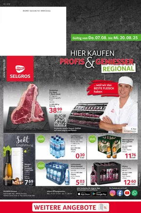 Selgros Katalog in Mainz | Zwickau | 2025-08-07T00:00:00.000Z - 2025-08-20T00:00:00.000Z