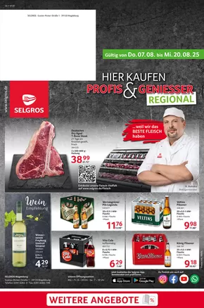 Selgros Katalog in Mainz | Magdeburg | 2025-08-07T00:00:00.000Z - 2025-08-20T00:00:00.000Z
