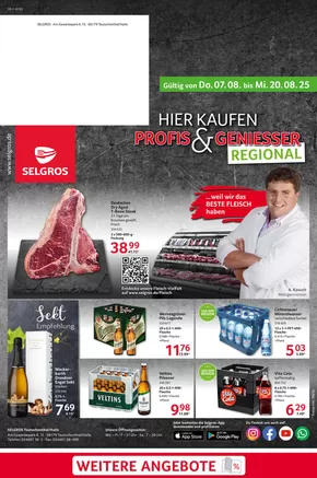 Selgros Katalog in Mainz | Teutschenthal Halle | 2025-08-07T00:00:00.000Z - 2025-08-20T00:00:00.000Z