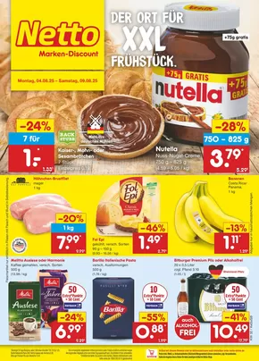 Netto Marken-Discount Katalog in Kerpen | Attraktive Sonderangebote für alle | 2025-08-04T00:00:00.000Z - 2025-09-08T00:00:00.000Z
