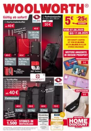 Woolworth Katalog in Gronau (Westf) | Jetzt entdecken | 2025-08-07T00:00:00.000Z - 2025-08-17T00:00:00.000Z