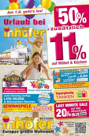 Möbel Inhofer Katalog | 11% Auf Mobel & Kuchen | 2025-08-08T00:00:00.000Z - 2025-08-30T00:00:00.000Z