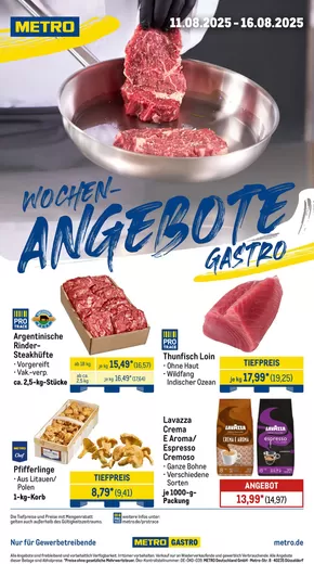 Metro Katalog in Bielefeld | Attraktive Sonderangebote für alle | 2025-08-11T00:00:00.000Z - 2025-08-16T00:00:00.000Z