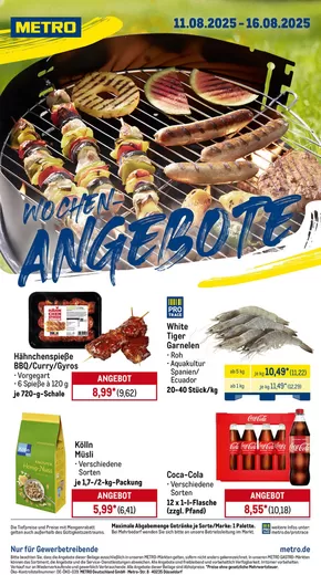 Metro Katalog in Bielefeld | Top-Angebote für alle Schnäppchenjäger | 2025-08-11T00:00:00.000Z - 2025-08-16T00:00:00.000Z