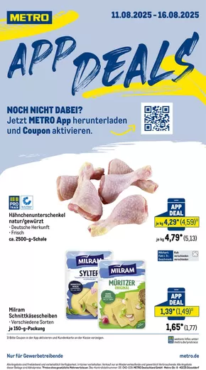 Metro Katalog in Bielefeld | Große Auswahl an Angeboten | 2025-08-11T00:00:00.000Z - 2025-08-16T00:00:00.000Z