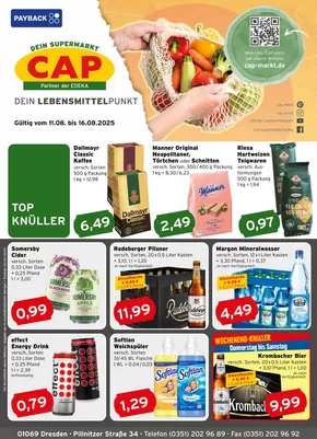 CAP Markt Katalog in Bielefeld | Tolle Rabatte auf ausgewählte Produkte | 2025-08-11T00:00:00.000Z - 2025-08-16T00:00:00.000Z
