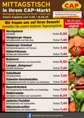 CAP Markt Katalog in Minden | Unsere besten Angebote für Sie | 2025-08-11T00:00:00.000Z - 2025-08-16T00:00:00.000Z