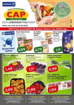CAP Markt Katalog in Minden | Top-Angebote für Sparfüchse | 2025-08-11T00:00:00.000Z - 2025-08-16T00:00:00.000Z