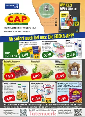 CAP Markt Katalog in Minden | Attraktive Angebote entdecken | 2025-08-18T00:00:00.000Z - 2025-08-23T00:00:00.000Z