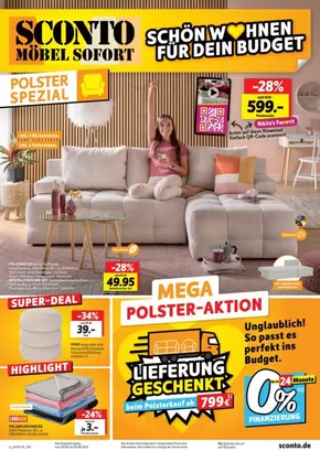 SCONTO Katalog in Köln | Sonderangebote für Sie | 2025-08-09T00:00:00.000Z - 2025-08-29T00:00:00.000Z