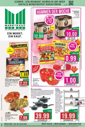 Marktkauf Katalog | Tolles Angebot für Schnäppchenjäger | 2025-08-11T00:00:00.000Z - 2025-08-16T00:00:00.000Z