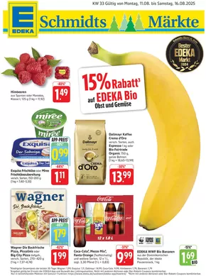 Schmidt's Märkte Katalog in Paderborn | Schmidt's Märkte flugblatt | 2025-08-11T00:00:00.000Z - 2025-08-16T00:00:00.000Z