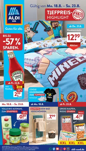 Aldi Süd Katalog in Bruchköbel | Neue Angebote zum Entdecken | 2025-08-18T00:00:00.000Z - 2025-08-23T00:00:00.000Z