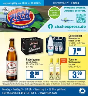 Zisch Katalog | Angebote Zisch KW32 | 2025-08-10T00:00:00.000Z - 2025-08-16T00:00:00.000Z