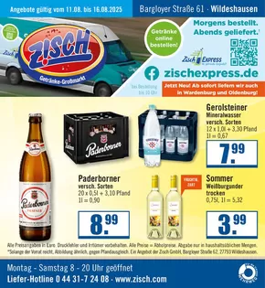 Zisch Katalog | Tolles Angebot für Schnäppchenjäger | 2025-08-10T00:00:00.000Z - 2025-08-16T00:00:00.000Z