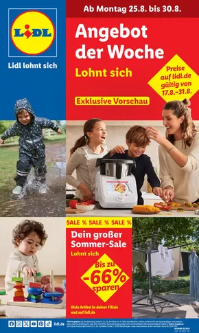 Lidl Katalog in Sankt Augustin | Aktuelle Sonderaktionen | 2025-08-25T00:00:00.000Z - 2025-08-30T00:00:00.000Z