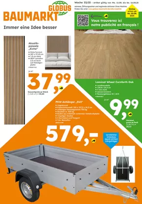 Globus Baumarkt Katalog in Hamburg | Unsere besten Deals für Sie | 2025-08-10T00:00:00.000Z - 2025-08-16T00:00:00.000Z